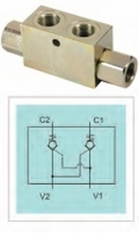 Double Acting Pilot-Operated Check Valves