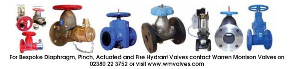 Bespoke Valves - Diaphragm, Pinch, Gate and Actuated