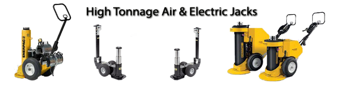 Specialst High Tonnage Air and Electric Jacks