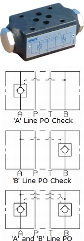 Aron Pilot Operated Check Valve (AM3-UP)