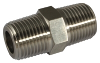 316 Stainless Steel Male/Male Fitting (700 BAR)